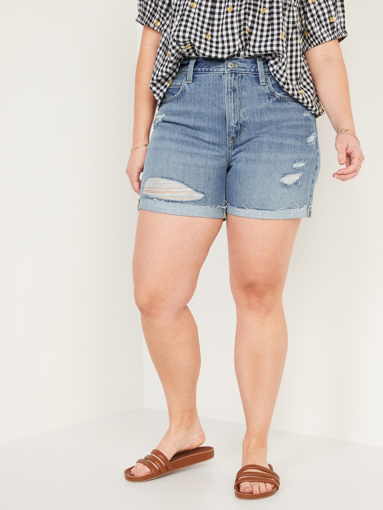 Old navy plus store size jean shorts