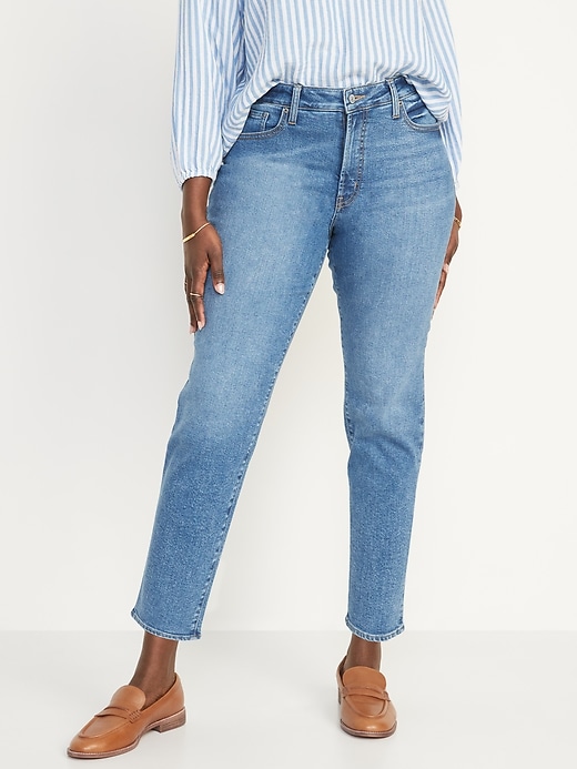 Image number 5 showing, High-Waisted OG Straight Extra Stretch Jeans for Women