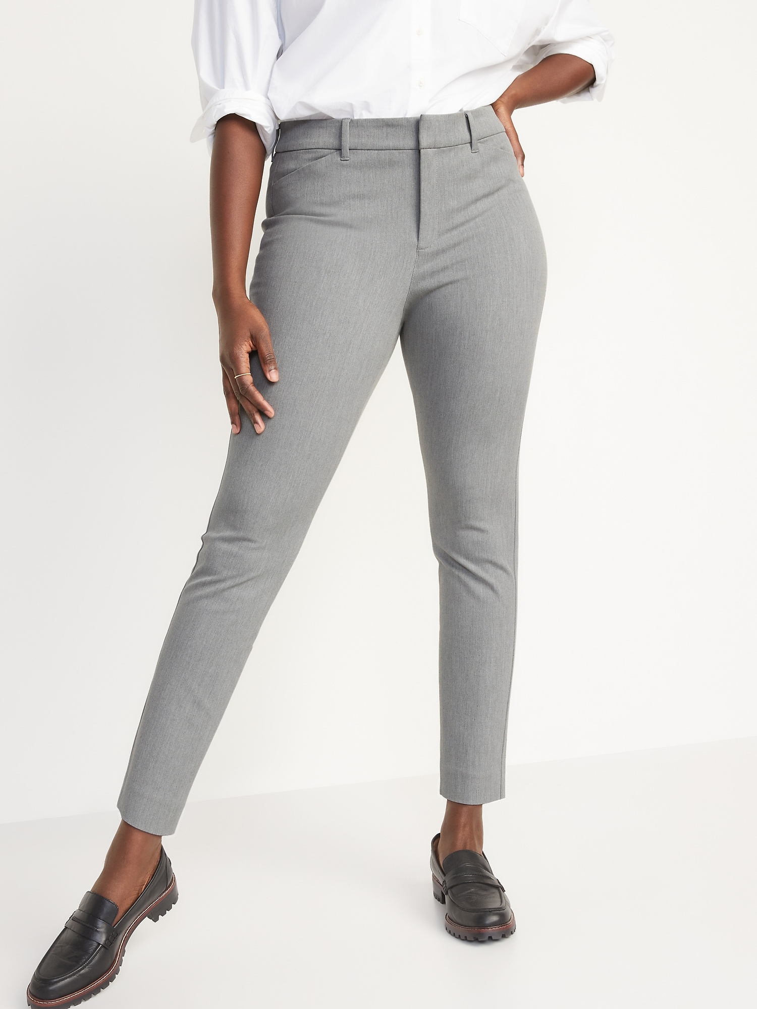 gray pixie pants