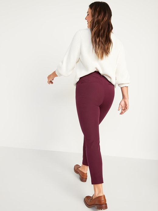 Image number 6 showing, High-Waisted Pixie Skinny Ankle Pants