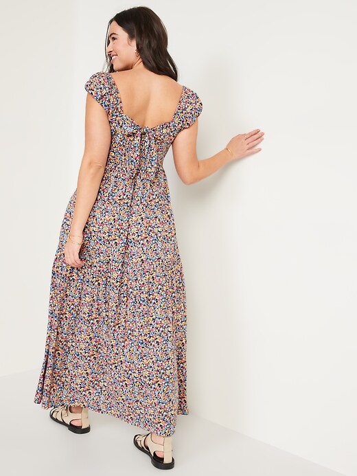 Image number 6 showing, Tiered  All-Day Fit & Flare Maxi Dress for Women