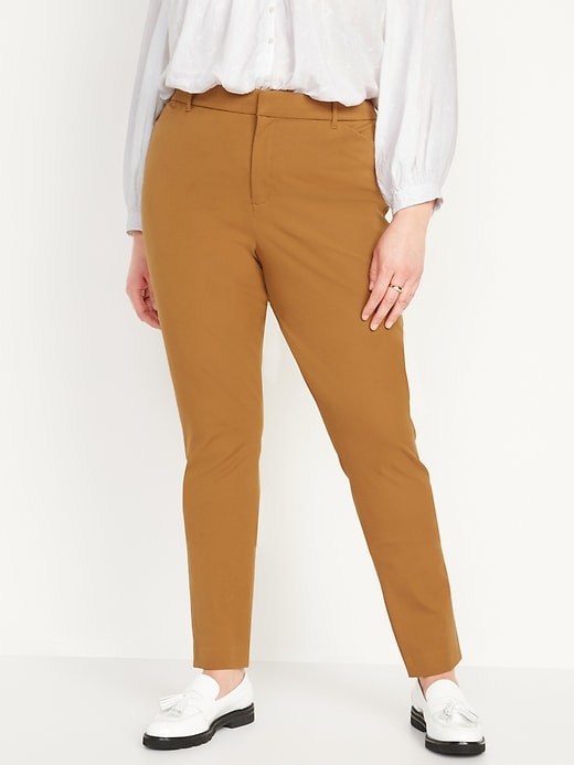 Image number 7 showing, High-Waisted Never-Fade Full-Length Pixie Pants for Women