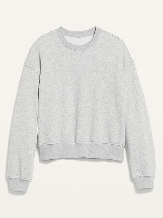 Image number 4 showing, Cropped Vintage French-Terry Sweatshirt