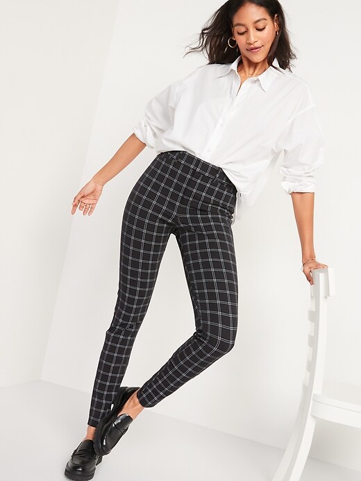 Image number 3 showing, High-Waisted Pixie Full-Length Pants for Women