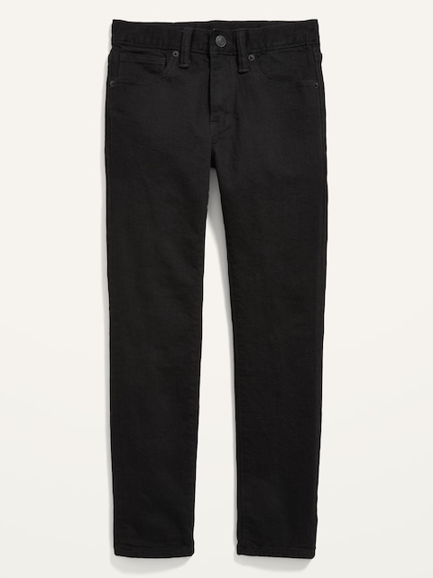 Built-In Flex Black Skinny Jeans For Boys