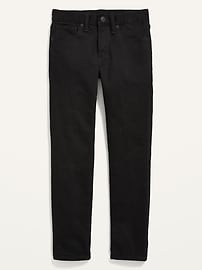 Image number 1 showing, Built-In Flex Black Skinny Jeans For Boys