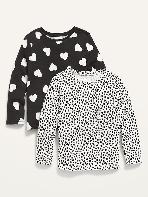 Unisex 2-Pack Long-Sleeve Jersey & Thermal T-Shirt for Toddler