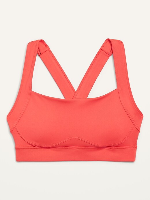 Image number 1 showing, High Support Cross-Back Sports Bra for Women 2X-4X