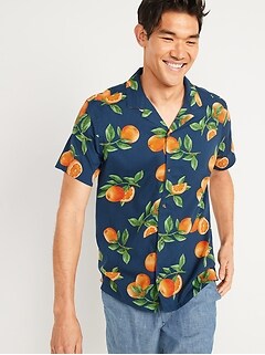 old navy parrot shirt