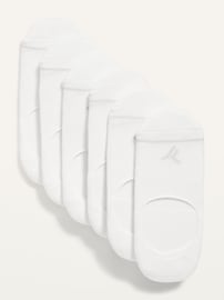 Image number 1 showing, No-Show Athletic Socks 6-Pack for Women