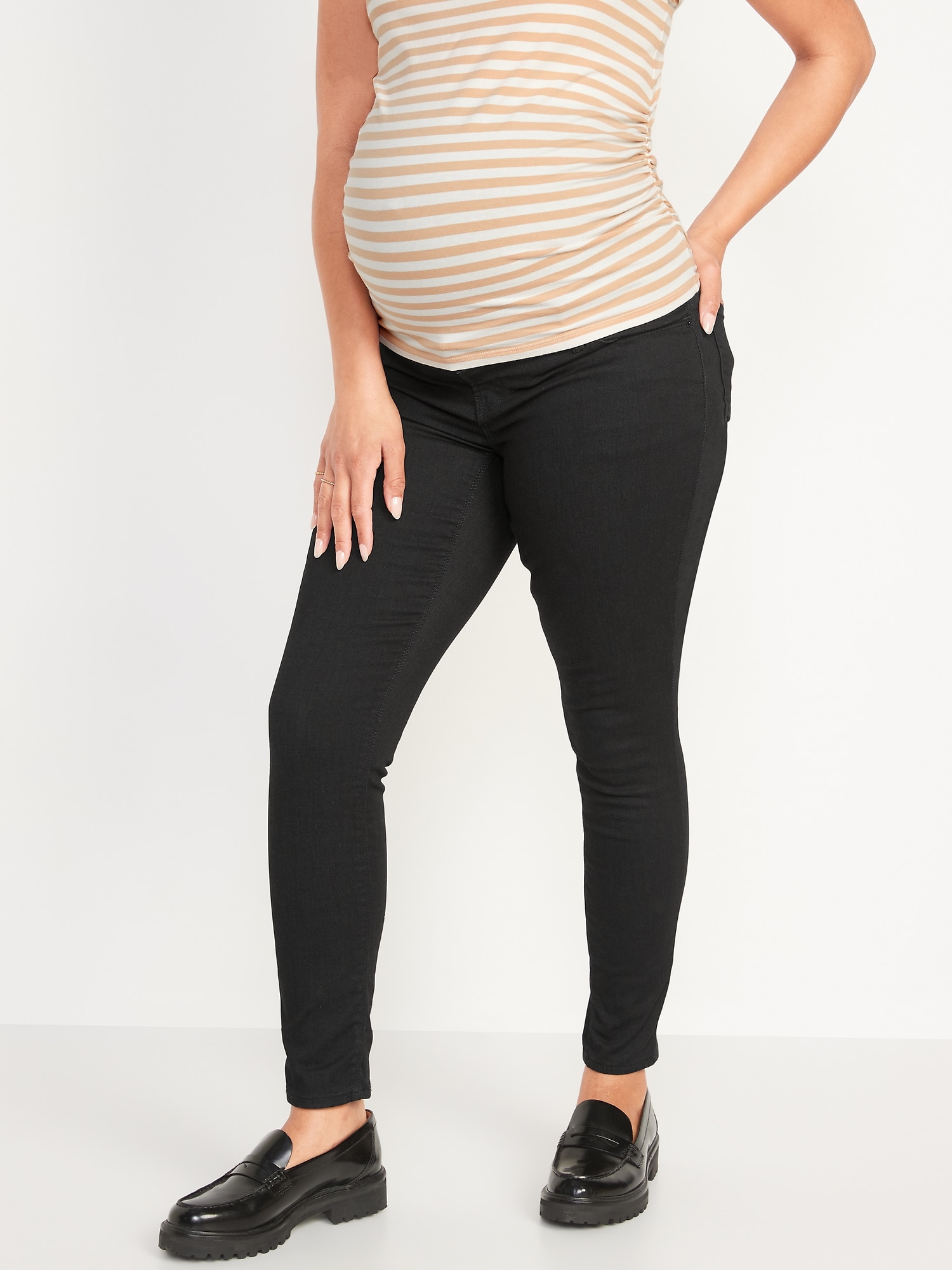 Premium Under Bump Skinny Maternity Jeans