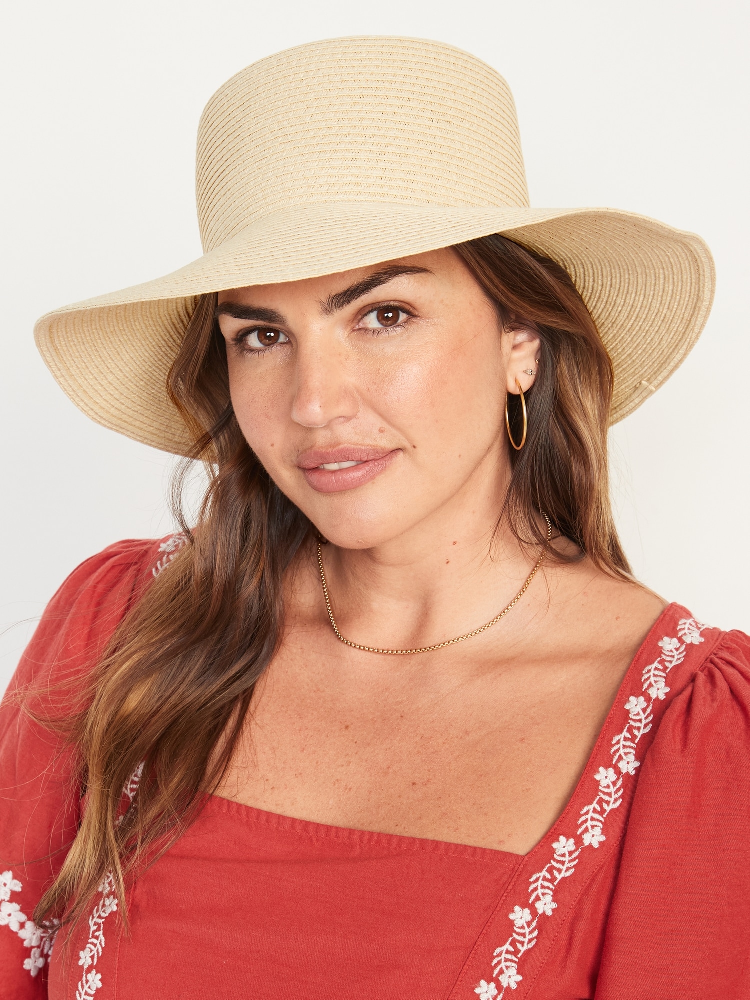 Straw Sun Hat for Women