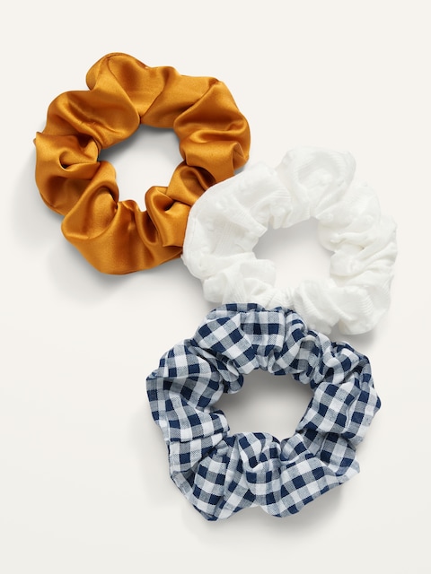 Hair Scrunchie 3-Pack for Women