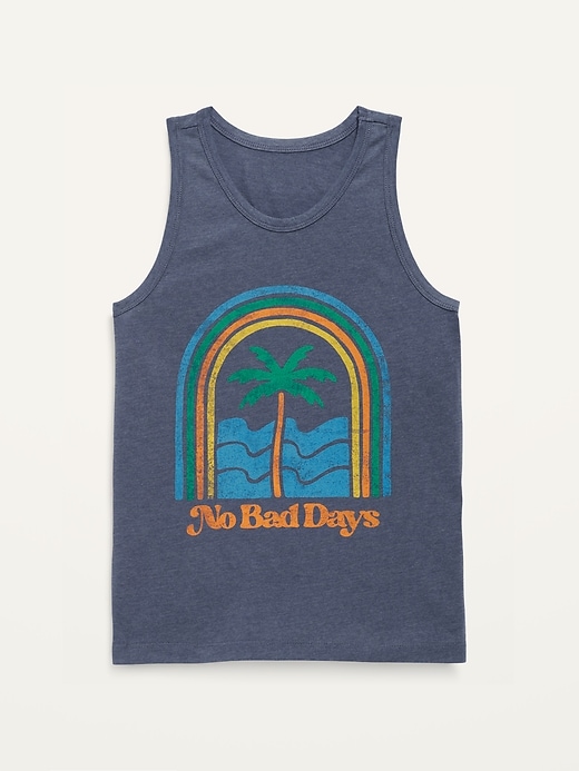 View large product image 1 of 1. Softest Graphic Tank Top for Boys