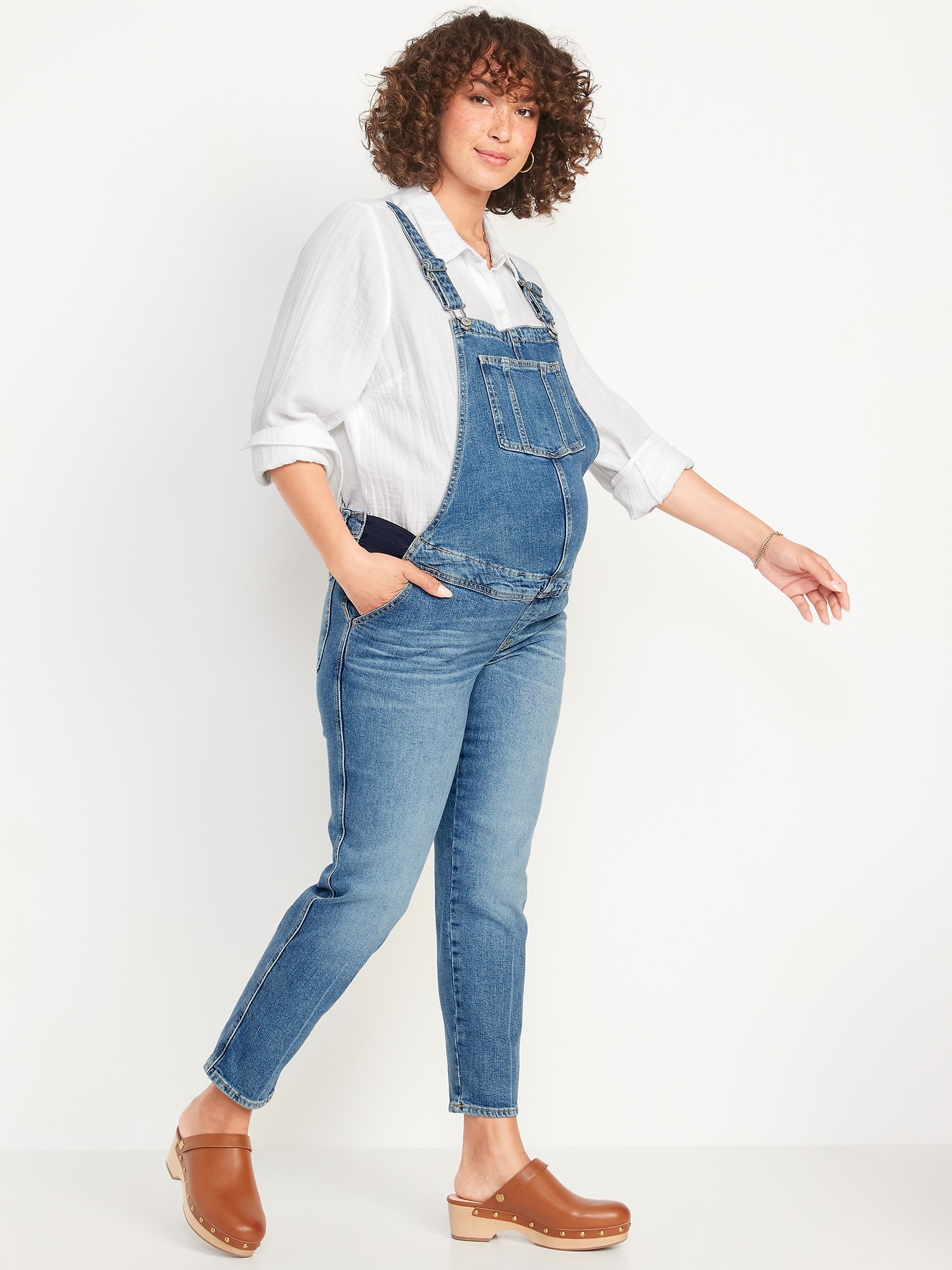 old navy maternity overalls