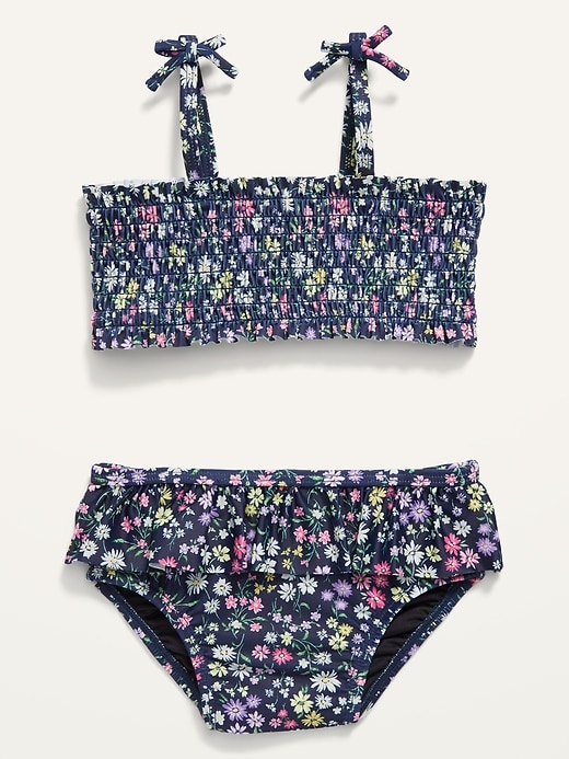 View large product image 1 of 3. 2-Piece Smocked Bikini Swim Set for Baby