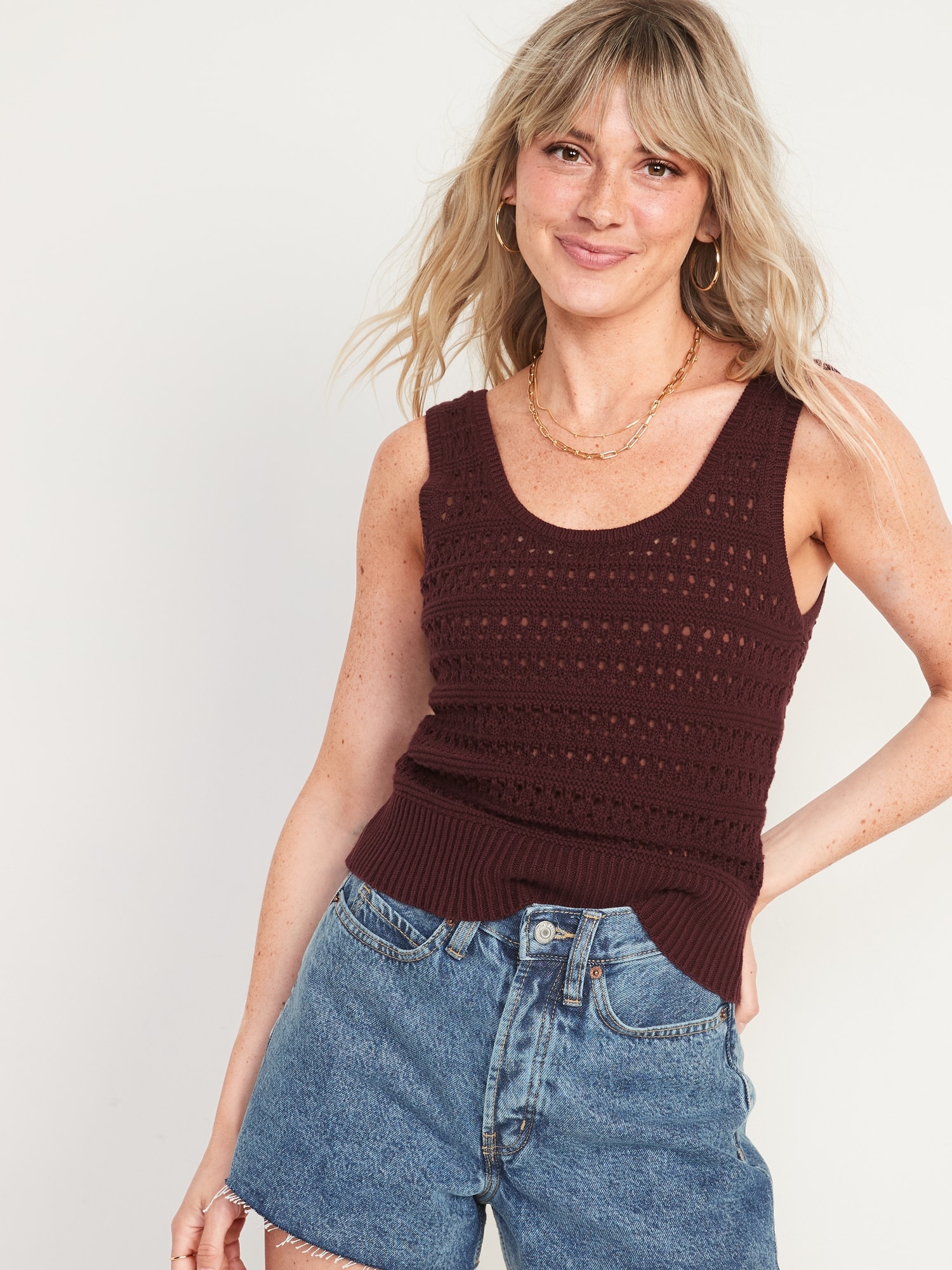 old navy sweater tank