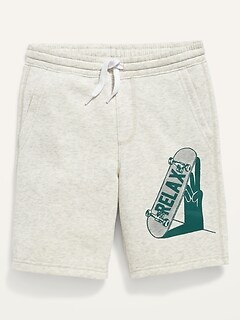 Flat Front Jogger Shorts for Boys