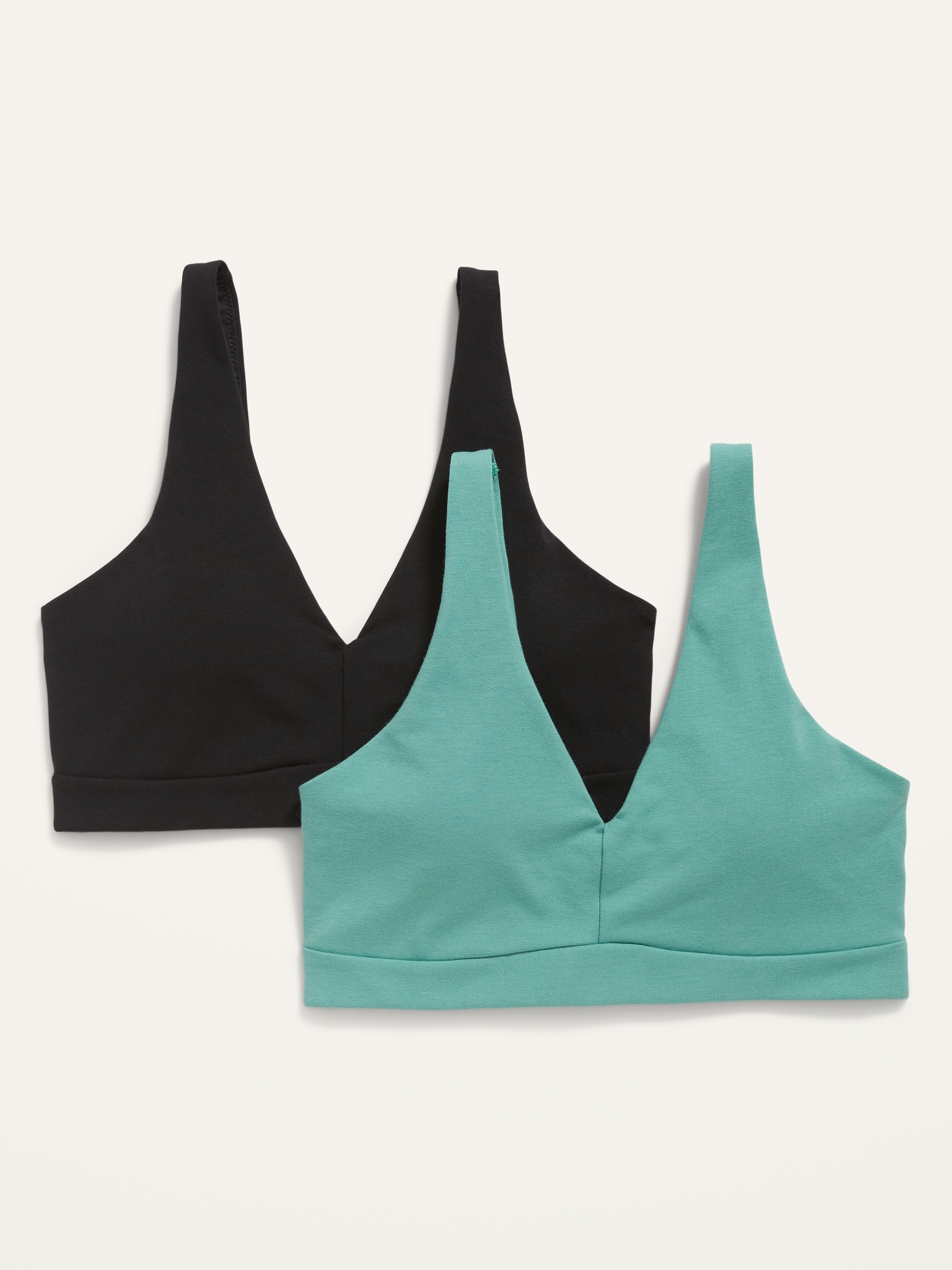 Old Navy Light Support PowerChill Sports Bra 2-Pack for Women multi. 1