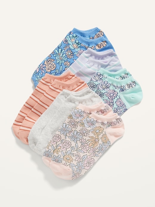 Old Navy Novelty Ankle Socks 6-Pack for Women. 1