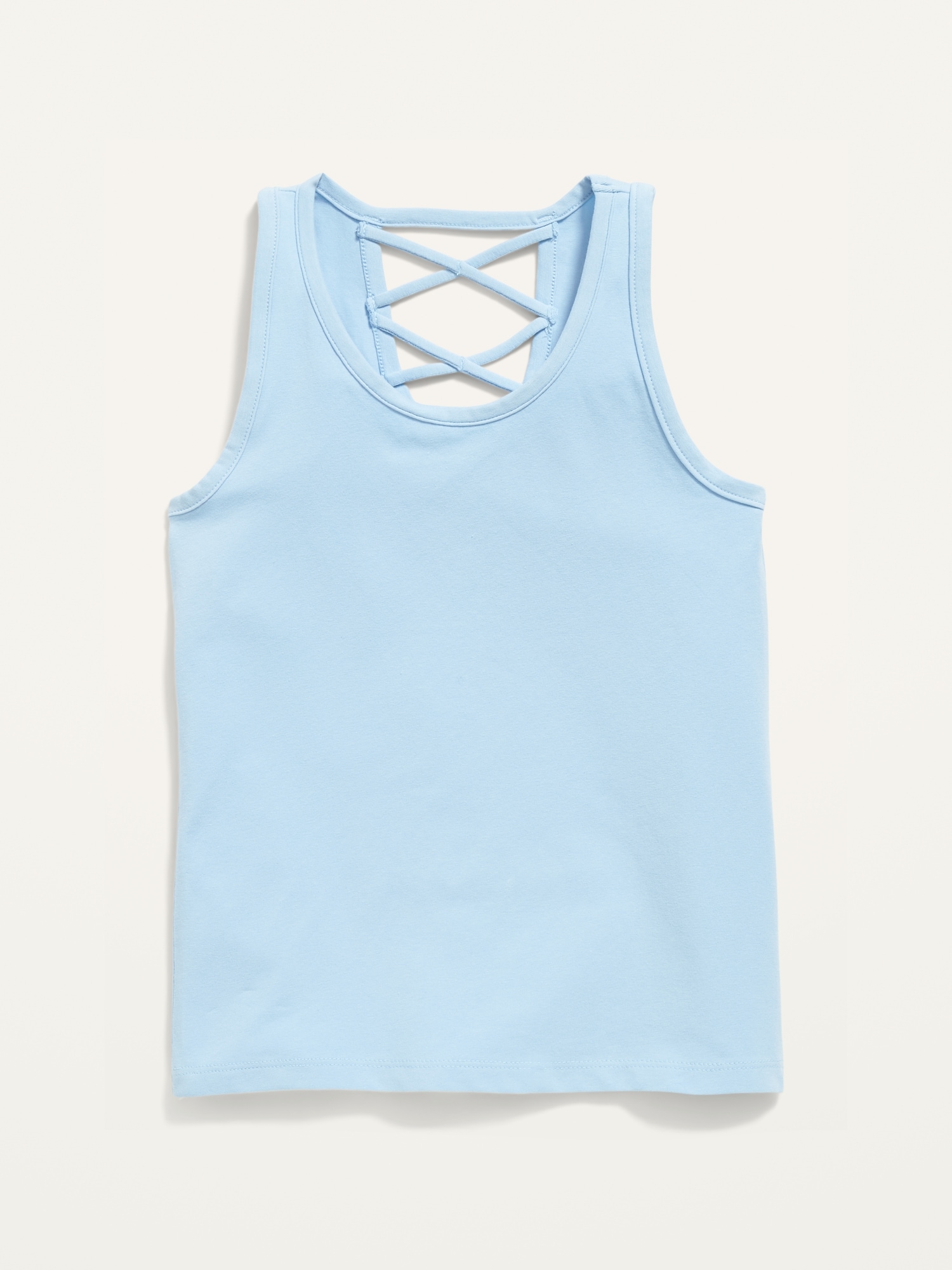 Strappy cami top white - TEEN GIRLS Tops