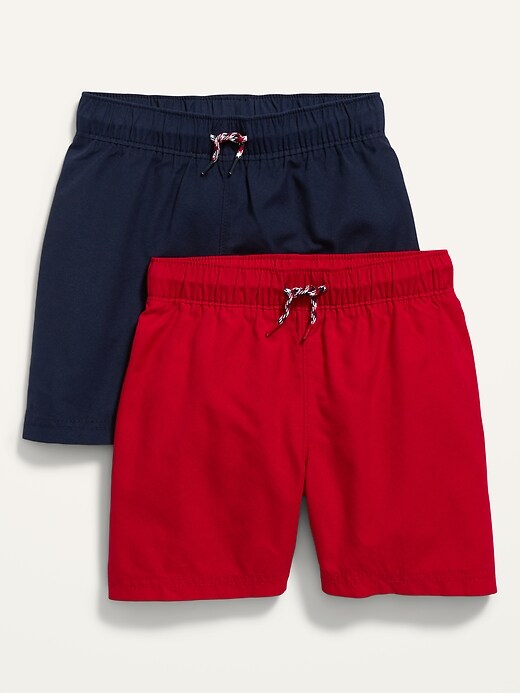 View large product image 1 of 2. 2-Pack Swim Trunks for Toddler Boys