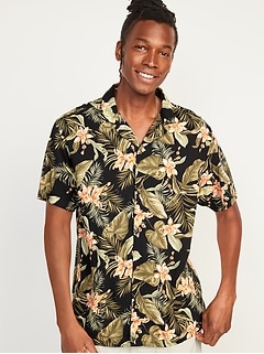 old navy floral shirt mens