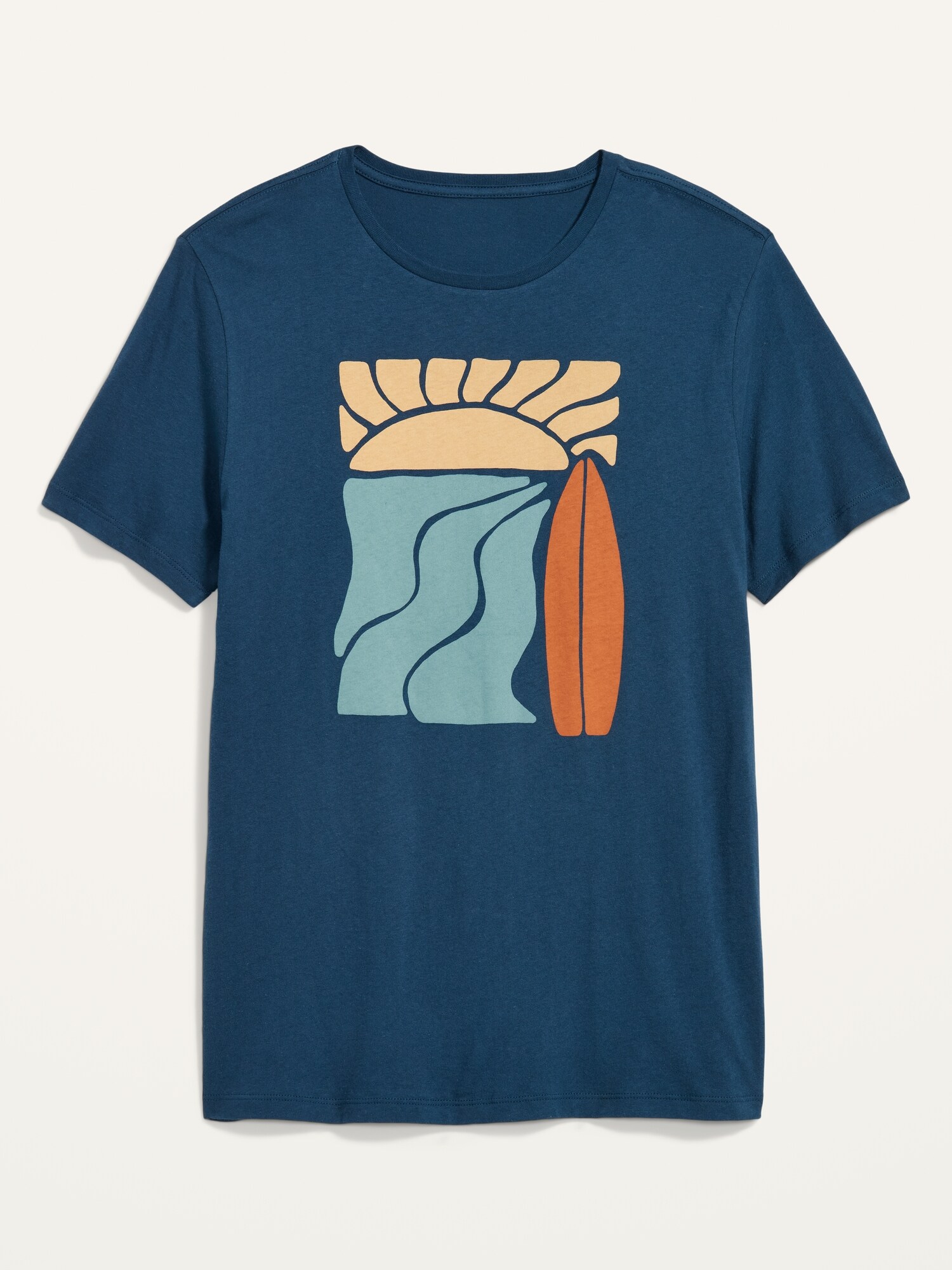 Soft-Washed Graphic T-Shirt for Men 