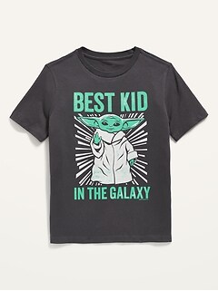 T-shirt à imprimé The Mandalorian™ « Best Kid in the Galaxy » de Star Wars unisexe pour Enfant