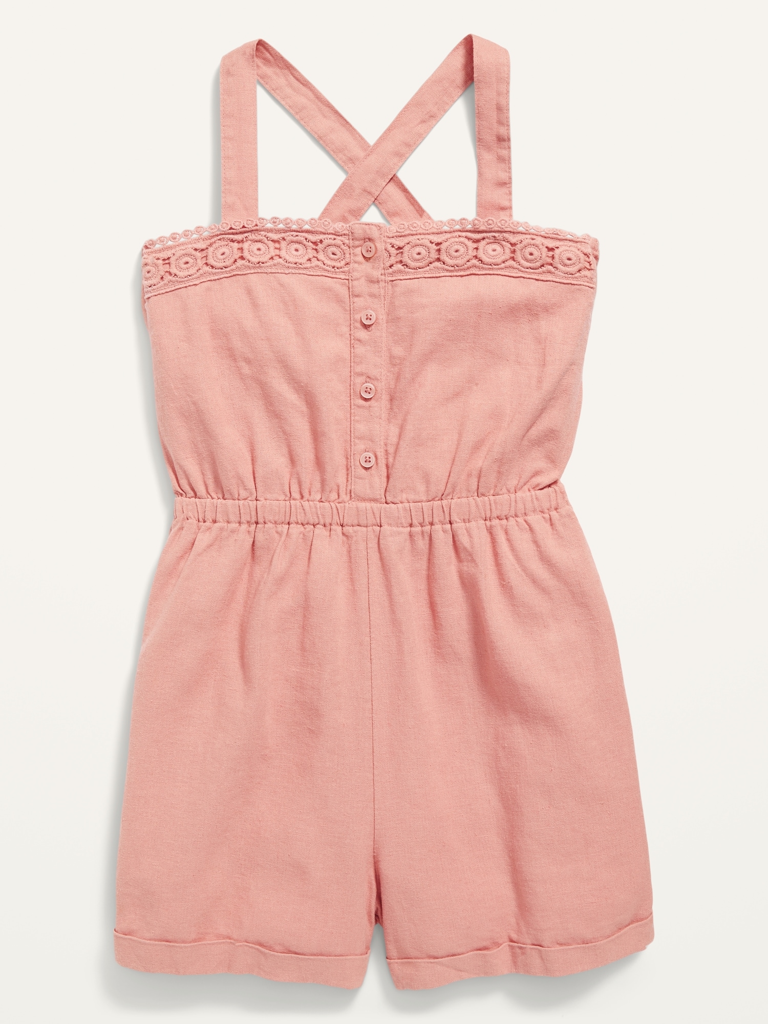 old navy cross front romper