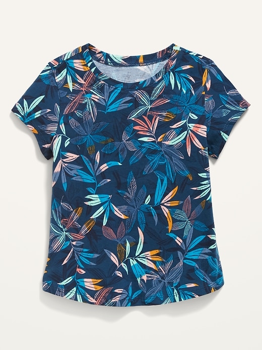 View large product image 1 of 1. Printed Short-Sleeve T-Shirt for Toddler Girls