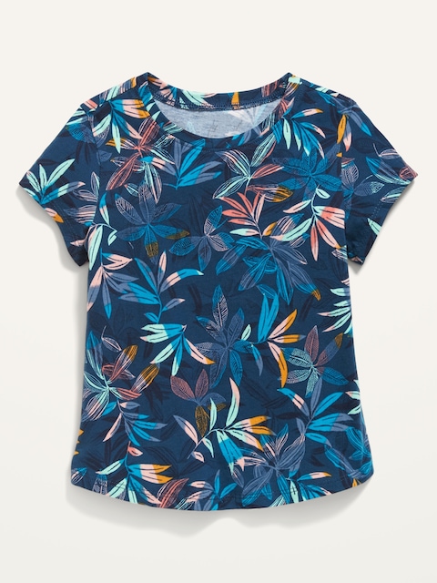 Printed Short-Sleeve T-Shirt for Toddler Girls