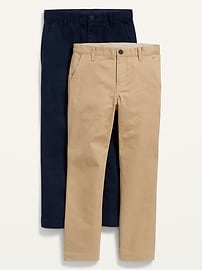 Uniform Skinny Built-In Flex Chino Pants 2-Pack for Boys | Old Navy