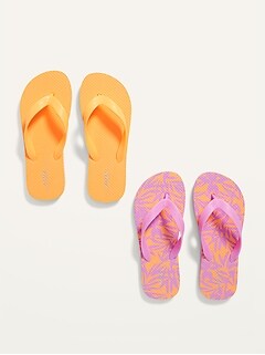 Flip-Flop Sandals 2-Pack for Girls