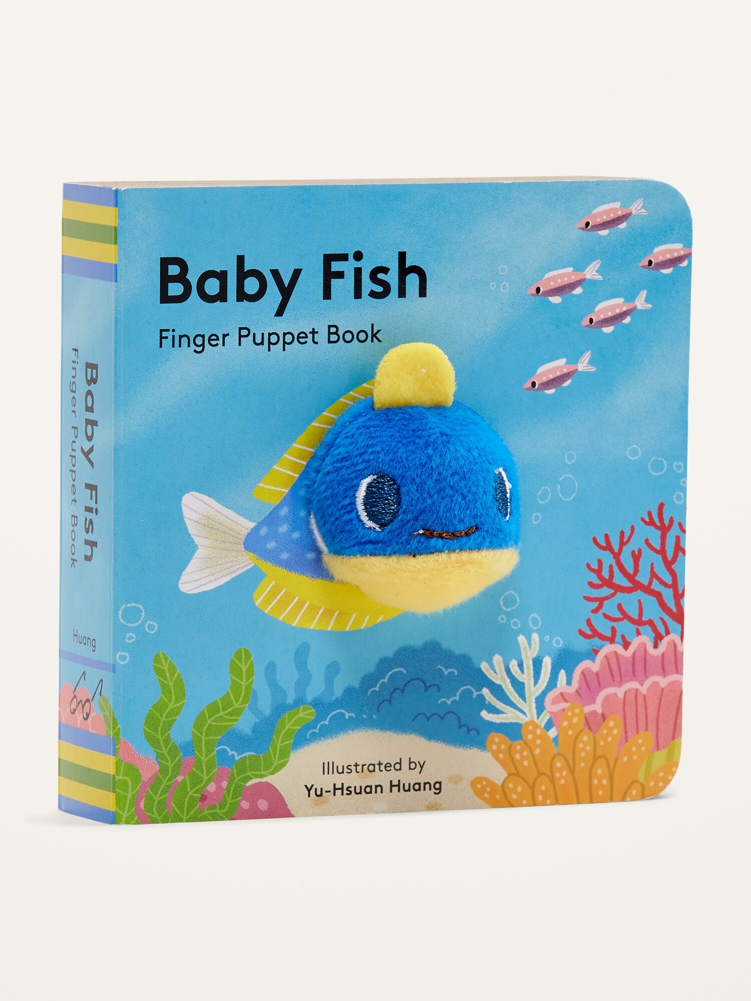 Old Navy "Baby Fish: Finger Puppet Book" Board Book for Toddler green. 1