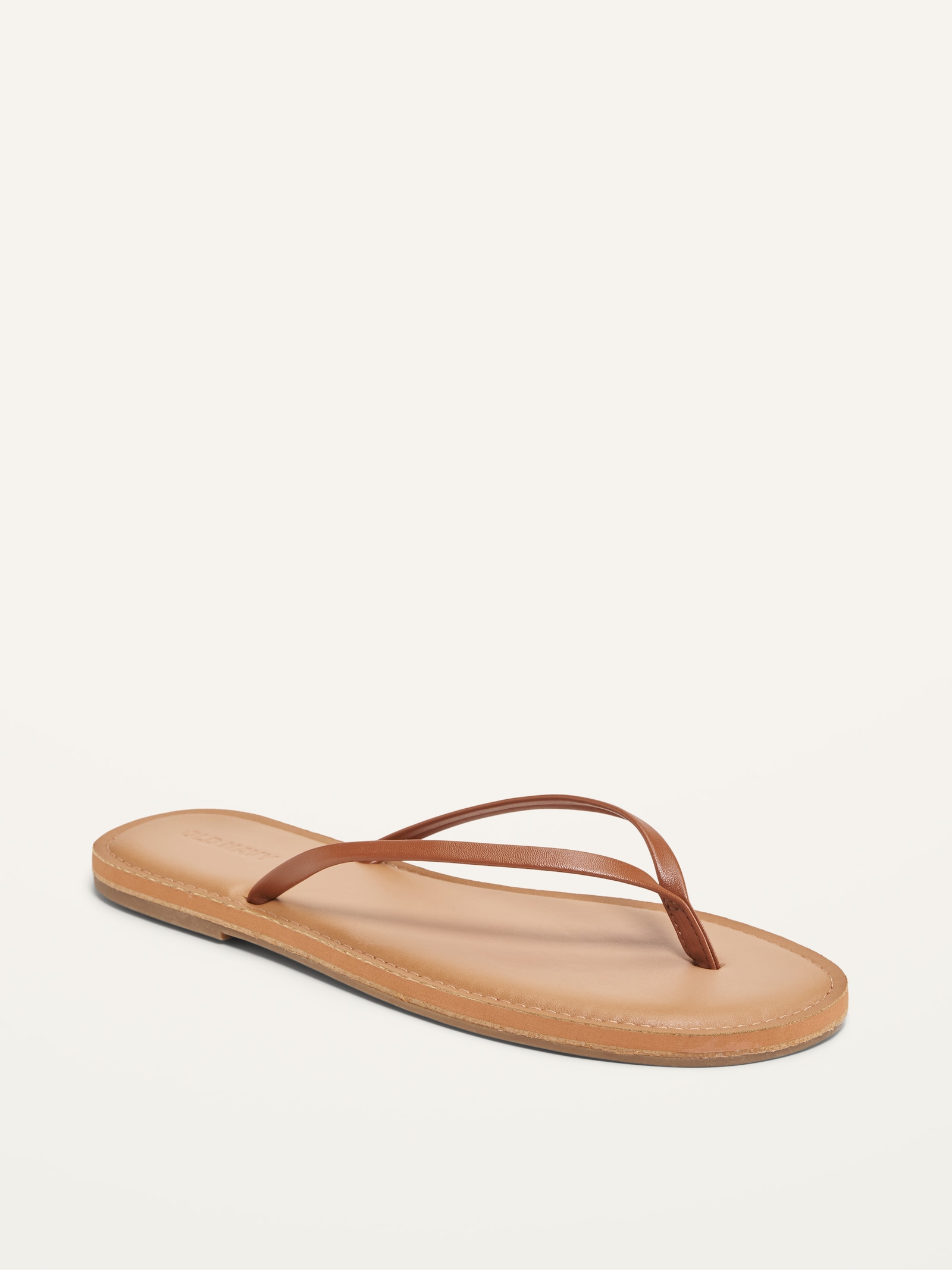 faux leather capri sandals