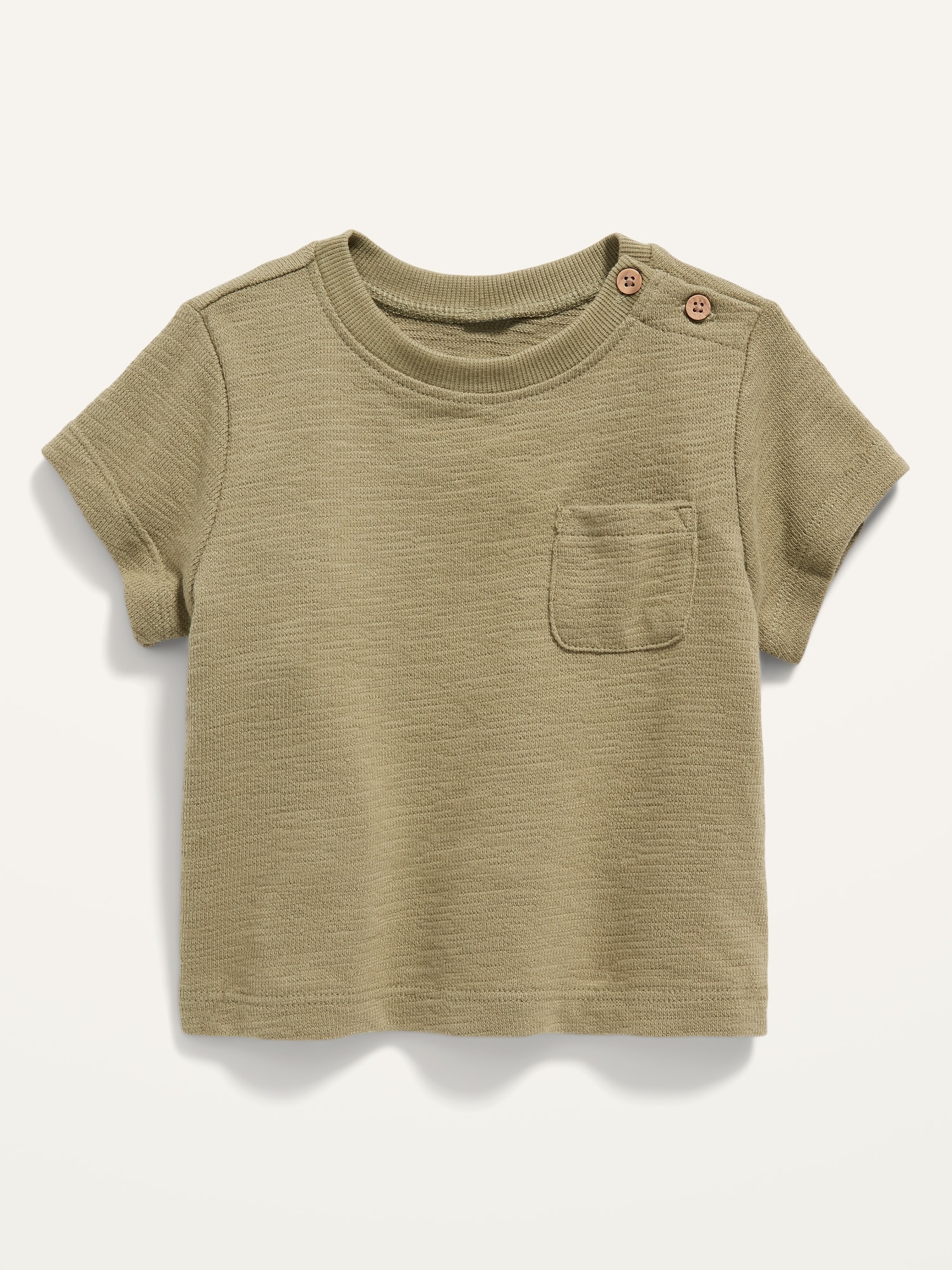 Double Rib Pocket T Shirt