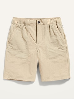 Water-Resistant Nylon Hybrid Shorts for Boys (At Knee)