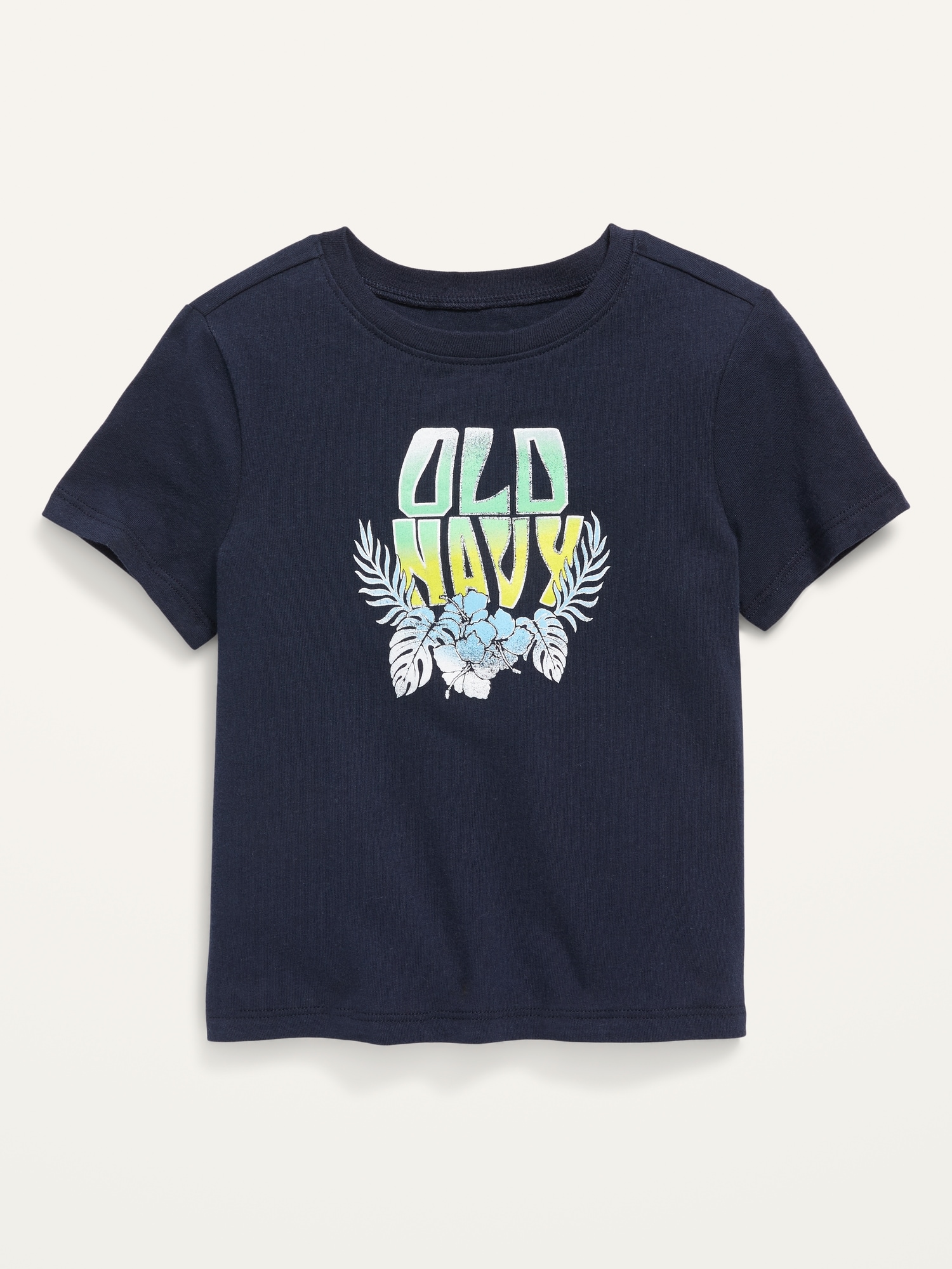 Old Navy Unisex Short-Sleeve Logo-Graphic T-Shirt for Toddler blue. 1