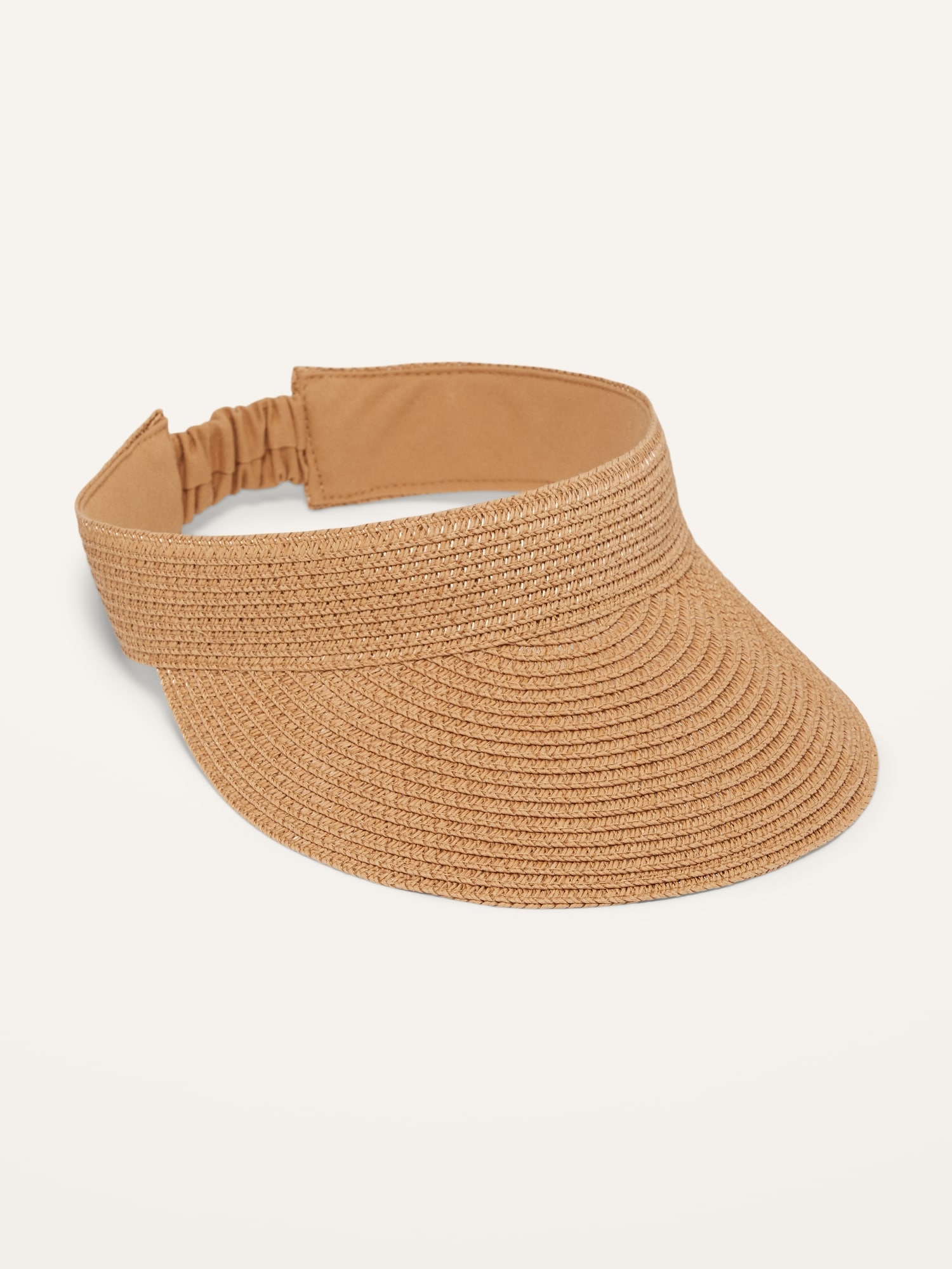 Straw Visor Sun Hat for Women