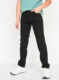 Image number 1 showing, Slim 360° Stretch Five-Pocket Pants for Boys