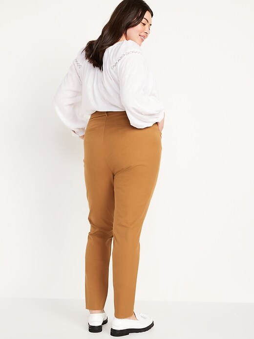 Image number 8 showing, High-Waisted Never-Fade Full-Length Pixie Pants for Women
