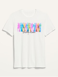T-shirt à imprimé Britney Spears™ unisexe pour Adulte