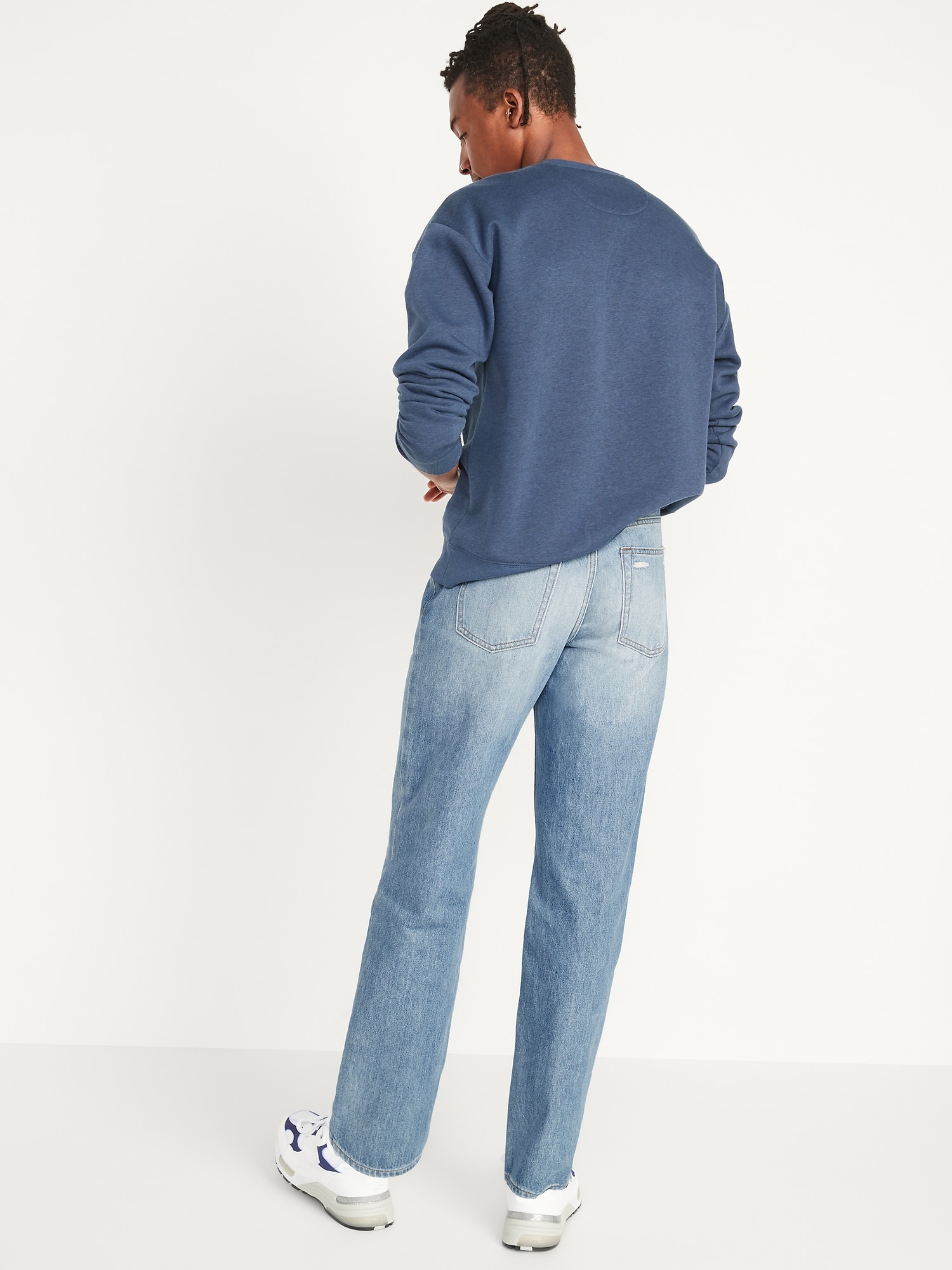 LIGHT BLUE JEANS - NON RIPPED