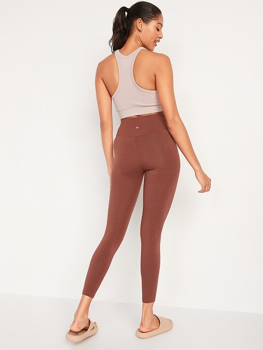 Image number 2 showing, Extra High-Waisted PowerChill Crossover 7/8-Length Leggings for Women