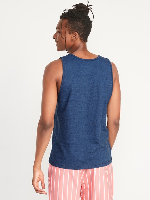 Image number 2 showing, Soft-Washed Micro-Stripe Tank Top
