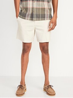 Flexible sale khaki shorts