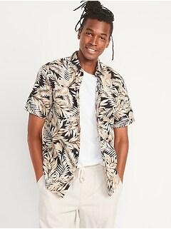 old navy short sleeve button up