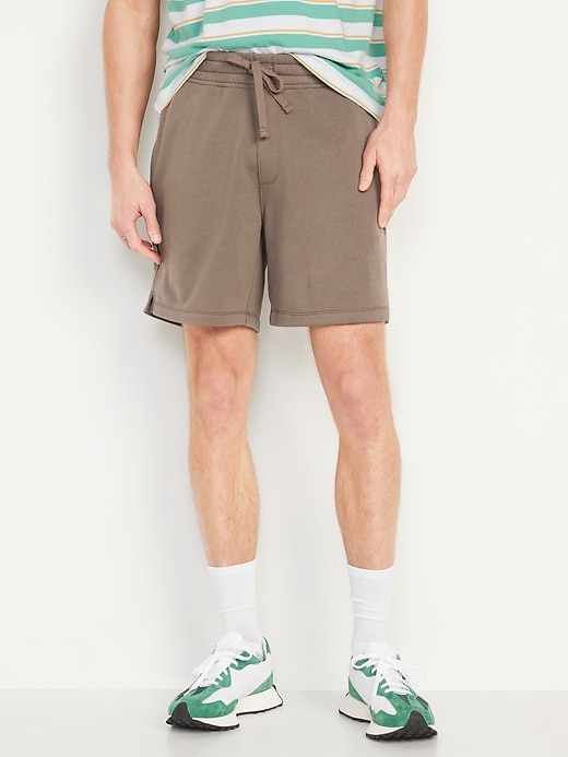 Image number 1 showing, French Terry Sweat Shorts -- 7-inch inseam