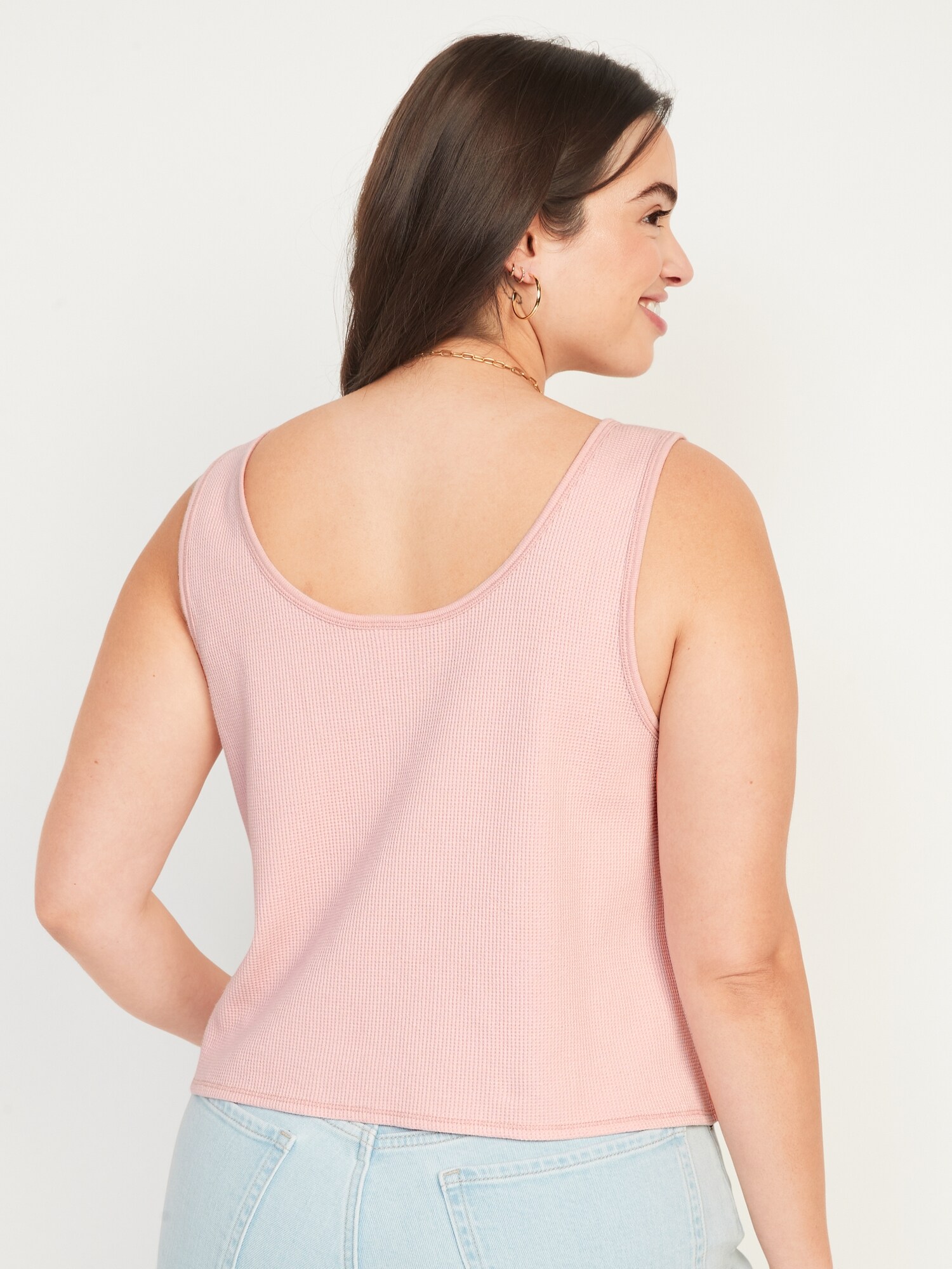 Everbellus Womens Sexy Basic Solid Tank Top Spaghetti Strap